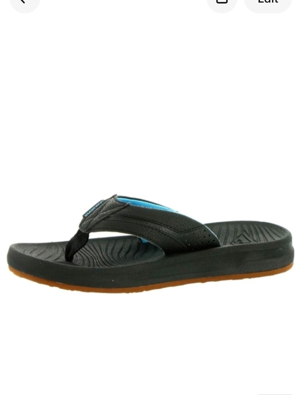 Quiksilver Oasis Youth Slide On Sandal Size 13 New